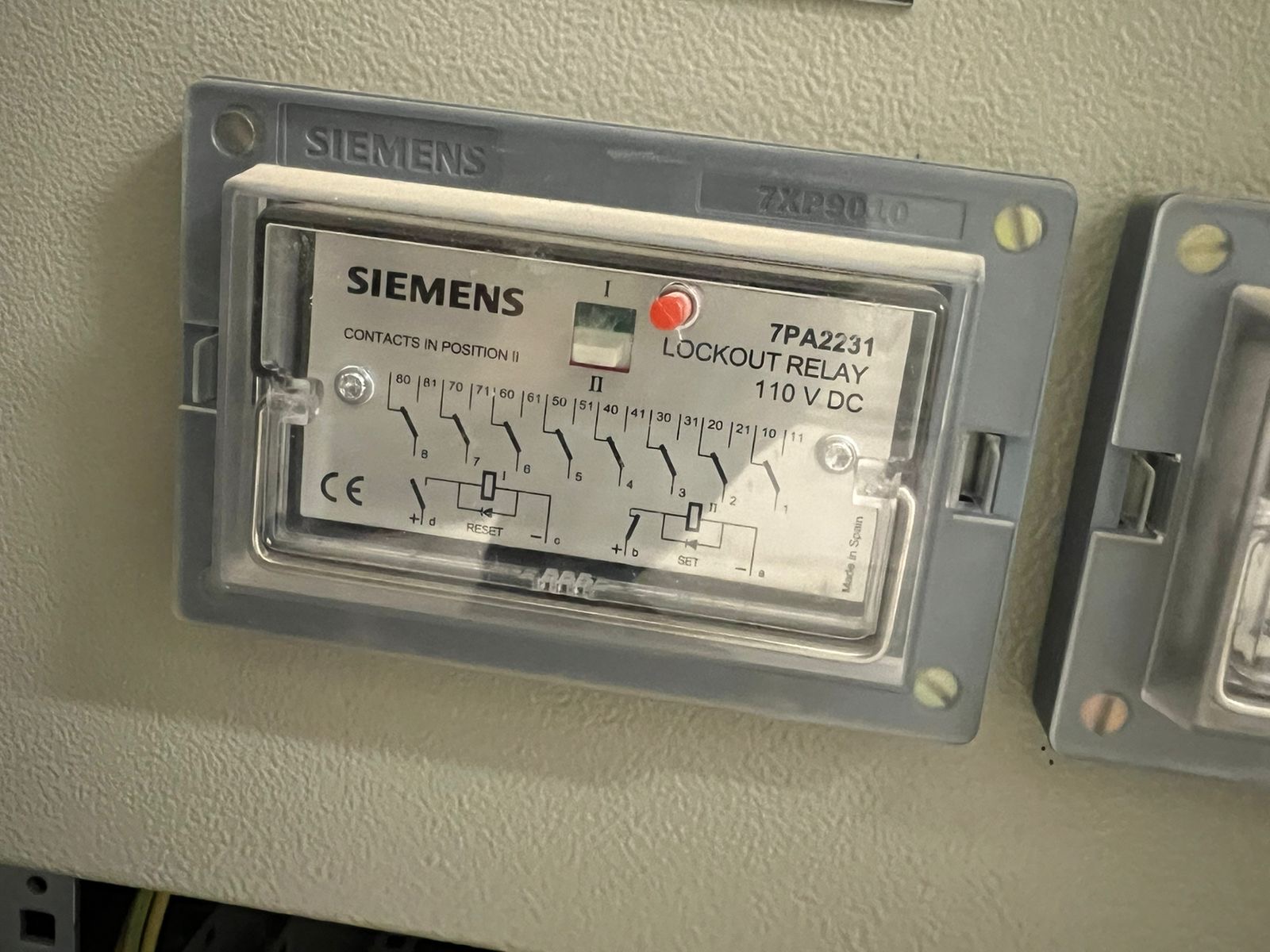 Siemens Protection Relay